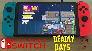 Nintendo Switch Oled Deadly Days gameplay 4k ZOMBIE:)!