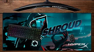 Игровой коврик HyperX Fury S Pro Shroud Limited Edition XL Speed