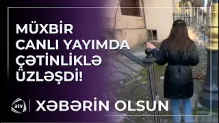 Bakının KEÇİLMƏZ SƏKİLƏRİ - Müxbirə çətinlik yaratdı / Xəbərin olsun