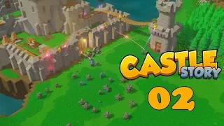 Прохождение Castle Story: #2  - МОЩНЫЙ ЗАМЕС!