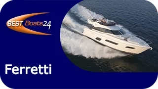 Ferretti 550 Flybridge Neuvorstellung 2015 bei BEST-Boats24