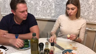 Блюдо к 14 февраля. Тар Тар из Лосося.Tartar with salmon