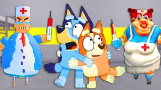 Bluey & Bingo Escape EVIL HOSPITAL!