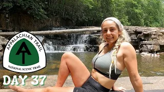 Day 37 | Dismal Falls & Beautiful Pond Campsite | Appalachian Trail Thru Hike 2021