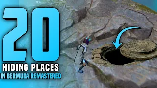 Top 20 New Hidden Places In Bermuda Remastered | Free Fire Secret Places In Bermuda 2.0