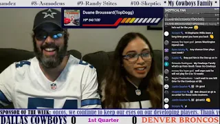 2022 PRESEASON ✭ DALLAS COWBOYS @ DENVER BRONCOS - LIVE REACTION! 🔥 Play-By-Play WEEK 1 Watch Party!