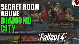 Fallout 4 | Secret/Hidden Room Above Diamond City (Unlimited Mini Nukes)