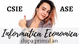 Informatica Economica dupa anul 1 | Raspund la toate intrebarile voastre | CSIE ASE Bucuresti