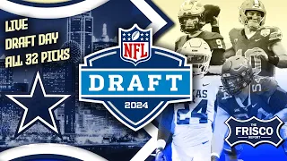 Dallas Cowboys LIVE Draft Day Coverage | NFL 1st Round