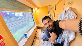 Private room in Japanese overnight SLEEPER TRAIN FIRST CLASS  | INDIAN IN JAPAN 🇯🇵 |