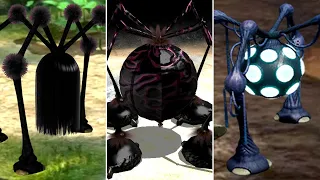 All Arachnorb (Long Legs) Bosses in Pikmin Games