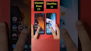 Poco F5 vs OnePlus 11 5G Speed Test Comparison | 😘