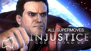 Injustice Gods Among Us - ALL SUPER MOVES