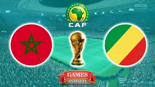 Morocco vs Congo | World Cup 2026 African Qualifiers | eFootball PES Gameplay PC HD