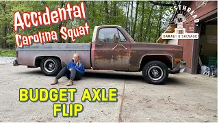 I Bought a Budget Axle Flip Kit for the C-10. Too Low?? [C-10 Revival Part-5]