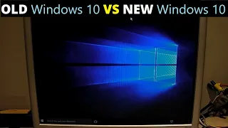 Windows 10 1507 vs 21H2 performance on same hardware + basic comparison
