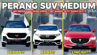 Adu Nanjak Almaz Vs CR-V Vs Mazda CX5 Mana Yg Kuat?? - Roblox Car Driving Indonesia