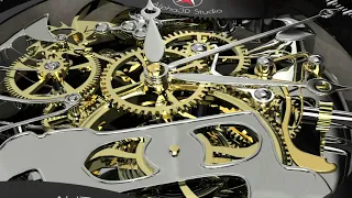 Mechanical Watch 3D Animation