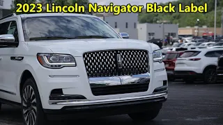 The 2023 Lincoln Navigator | Black Label