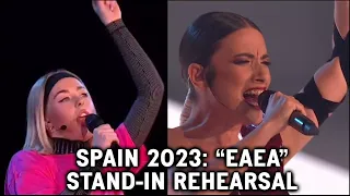 Spain's Eurovision 2023 Stand-in rehearsal: "Eaea" (Originally by Blanca Paloma) - Snippets