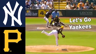 Yankees vs. Pirates Game Highlights Spring Training , Mar 24 2024 | MLB Highlights 2024