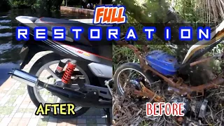 Full Restoration of Destroyed Motorcycles 2 Stroke Abandoned - Part 4