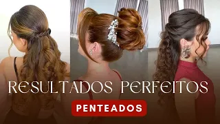 Penteados que ficaram Perfeitos!! | Hairstyles | Peinados