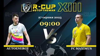 AUTOENERGY - FC MAXIMUS   R-CUP XIII (Регулярний футбольний турнір в м. Києві)