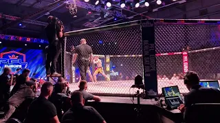 Lewis McGrillen R1 knockout at PFL MMA 7-0