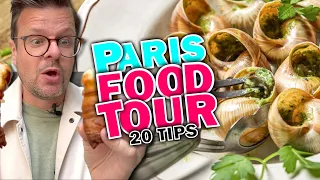 Ultimate Paris Food Tour 2024 | Our Top 20 French Food Tips You Need To Know!