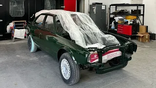 BMW E30 BRITISH RACING GREEN BUILD CATUNED Part 2
