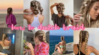 How to DUTCH BRAID: for beginners + step by step hair tutorial + tips