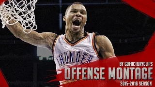 Russell Westbrook Offense Highlights Montage 2015/2016 (Part 1) - Official BEAST Mode!