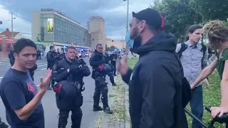 Leipzig 26.07.21 Demo Bürgerbewegung