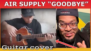 Alipbata “ GOODBYE” Air Supply/ Guitar Cover ( GK Int’l Reaction ) Indo Subtitle