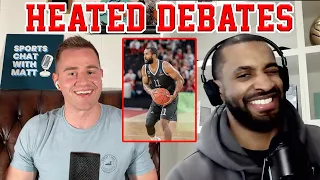 HEATED Debates w/ Pro Hooper Jordan Taylor on Greg Gard, Caitlin Clark, WNBA, & MORE