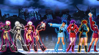 Angel Team VS Shermie Team | .M.U.G.E.N.