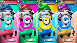 Despicable Me  Minion Rush New Update CHRISTMAS 2020 Santa Carl Unlocked Colors Reaction Gameplay