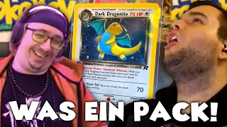 WAS EIN KRASSES PACK! 😁 - REAKTION auf 1st Edition Team Rocket PokeRev | TrilluXe