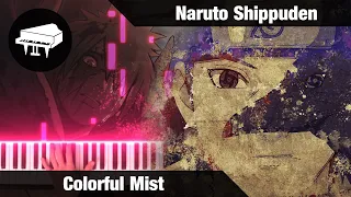 Naruto Shippuden OST | Colorful Mist [Piano Cover] | Anime Piano Sheet Music