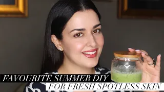 FAVOURITE SUMMER DIY FOR SPOTLESS GLOWING SKIN I FADE ACNE SCARS & PIGMENTATION