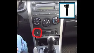 Установка usb и aux на штатную магнитолу в TOYOTA - Corolla в кузове е150