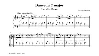 Gurlitt- Dance in C major, Gurlitt's dance | Samuel J. Neves