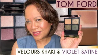 NEW Tom Ford Velours Khaki/Violet Satine, Shade & Illuminate Highlight/Contour | SONIA G FUSION EYE