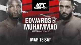 UFC Vegas 21 Plays and Predictions: Edwards vs Muhammad