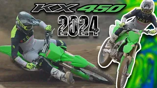NEW 2024 KX450 - My First Ride!