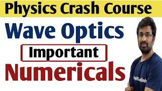 2ndPUC Physics Numericals | Wave Optics  | Important Numerical for 2nd PUC Exam