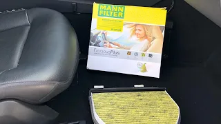 Mercedes W212 | Replace Cabin Air Filter Easy DIY