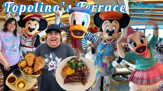 Topolino's Terrace Character Breakfast with Mickey & Friends | Disney's Riviera Resort 2023