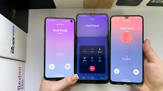 Samsung Galaxy S10e vs Samsung Galaxy A20s vs Samsung Galaxy A50 / Incoming & outgoing calls